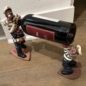 Nautical Sailor Wine Holder Figurines